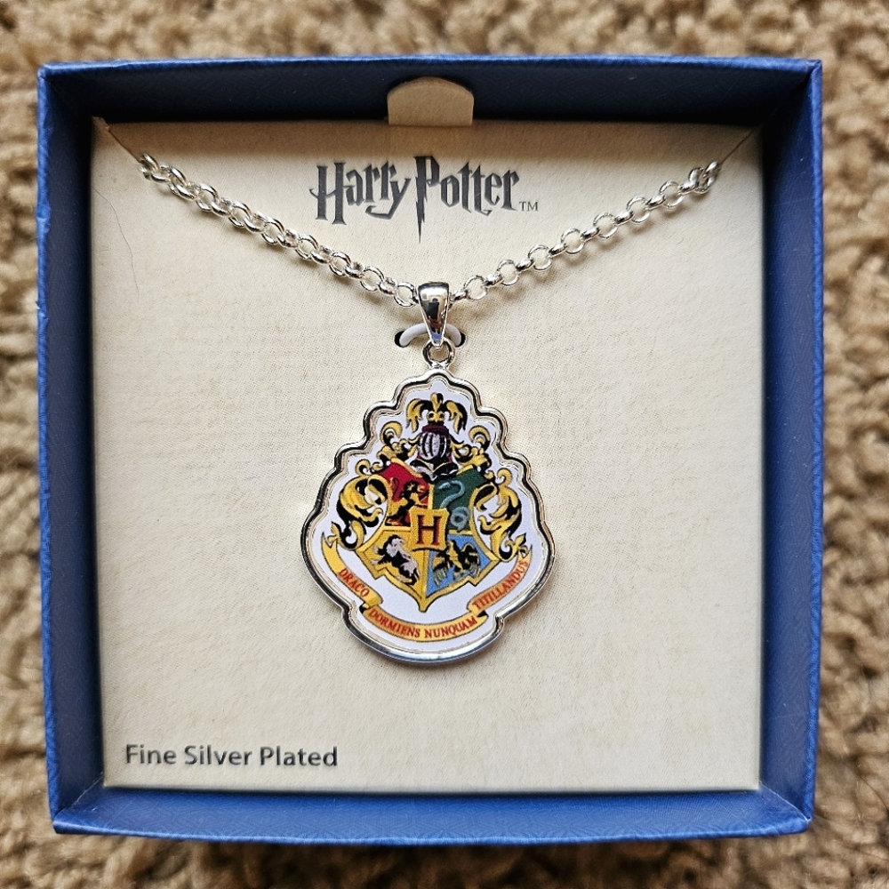 Harry Potter Hogwarts Crest Necklace